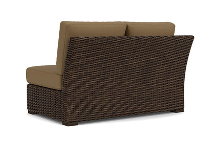 Lloyd Flanders - Mesa Right Arm Loveseat In Pecan Finish With Reflections Straw Fabric - 2980510862053 view 2