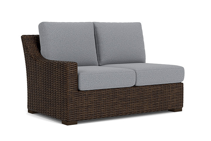 Lloyd Flanders - Mesa Right Arm Loveseat In Pecan Finish With Rumba Stonewashed Fabric - 2980510862006 view 1