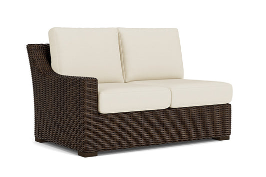 Lloyd Flanders - Mesa Right Arm Loveseat In Pecan Finish With Sailcloth Sailor Fabric - 298051086434 view 1