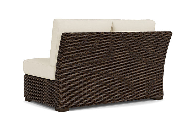 Lloyd Flanders - Mesa Right Arm Loveseat In Pecan Finish With Sailcloth Sailor Fabric - 298051086434 view 2