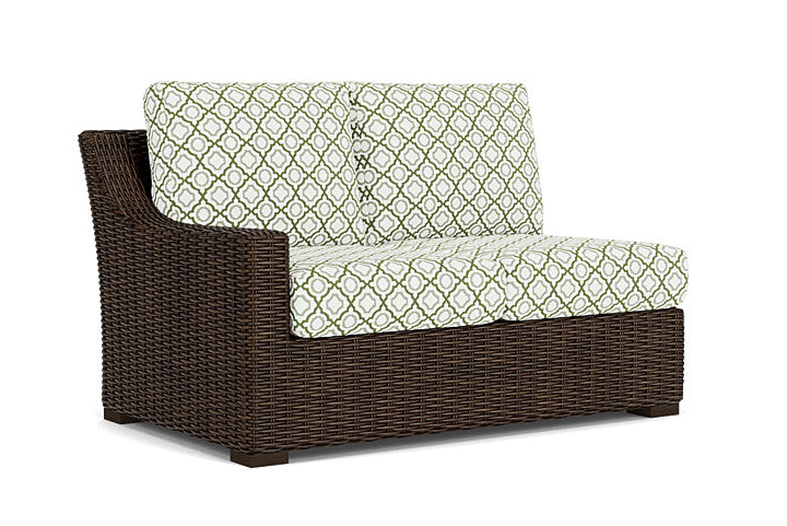 Lloyd Flanders - Mesa Right Arm Loveseat In Pecan Finish With Savannah Green Fabric - 2980510862064 view 1