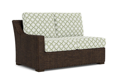 Lloyd Flanders - Mesa Right Arm Loveseat In Pecan Finish With Savannah Green Fabric - 2980510862064 view 1