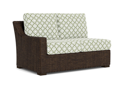Lloyd Flanders - Mesa Right Arm Loveseat In Pecan Finish With Savannah Green Fabric - 2980510862064 view 1