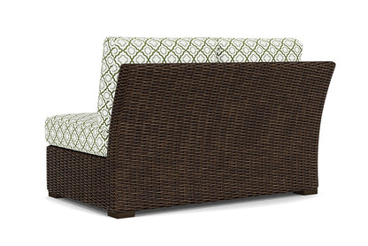 Lloyd Flanders - Mesa Right Arm Loveseat In Pecan Finish With Savannah Green Fabric - 2980510862064 view 2