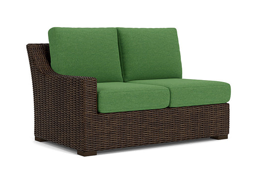 Lloyd Flanders - Mesa Right Arm Loveseat In Pecan Finish With Seadog Botanical Fabric - 2980510862066 view 1