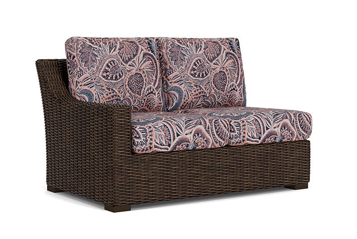 Lloyd Flanders - Mesa Right Arm Loveseat In Pecan Finish With Sensiblity Splendor Fabric - 2980510862082 view 1