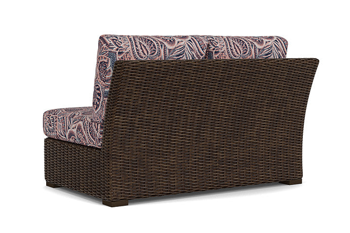 Lloyd Flanders - Mesa Right Arm Loveseat In Pecan Finish With Sensiblity Splendor Fabric - 2980510862082 view 2