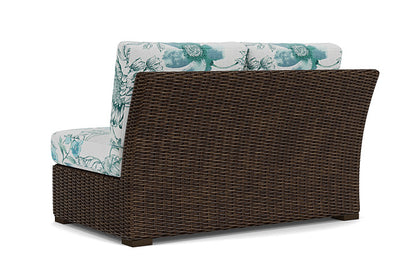Lloyd Flanders - Mesa Right Arm Loveseat In Pecan Finish With Serena Floral Mist Fabric - 2980510862078 view 2