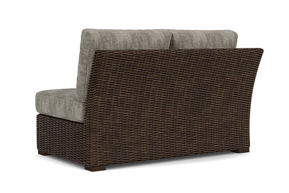 Lloyd Flanders - Mesa Right Arm Loveseat In Pecan Finish With Surface Slate Fabric - 2980510862056 view 2