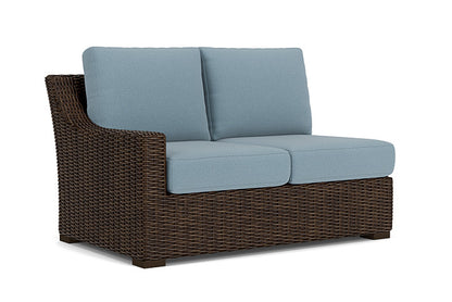 Lloyd Flanders - Mesa Right Arm Loveseat In Pecan Finish With Unearth Mist Fabric - 2980510862068 view 1