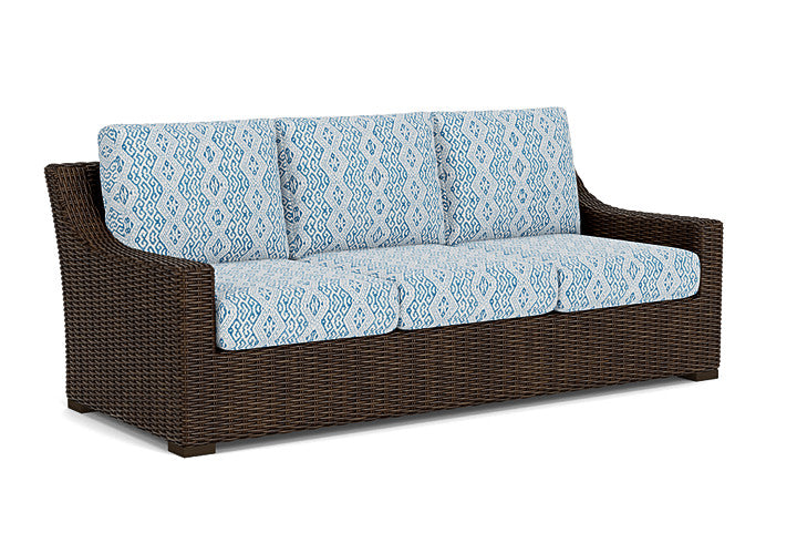 Lloyd Flanders - Mesa Sofa In Pecan Finish With Aman Capri Fabric - 2980550861800 view 1