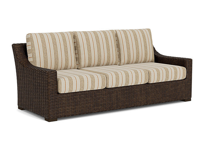 Lloyd Flanders - Mesa Sofa In Pecan Finish With Amber Waves Fabric - 2980550862044 view 1