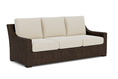 Lloyd Flanders - Mesa Sofa In Pecan Finish With Beach Natural Fabric - 2980550862005 view 1