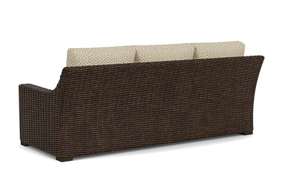 Lloyd Flanders - Mesa Sofa In Pecan Finish With Bebot Sisal Fabric - 2980550862048 view 2