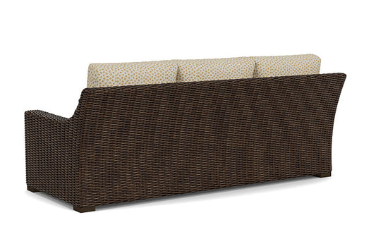 Lloyd Flanders - Mesa Sofa In Pecan Finish With Bebot Sisal Fabric - 2980550862048 view 2