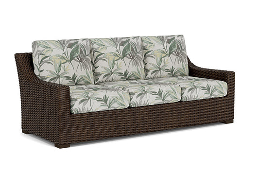 Lloyd Flanders - Mesa Sofa In Pecan Finish With Calidora Mist Fabric - 298055086094 view 1