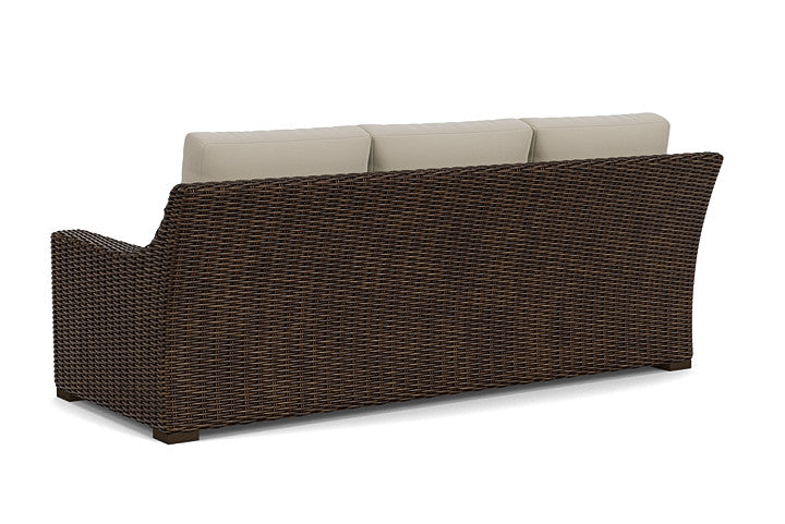 Lloyd Flanders - Mesa Sofa In Pecan Finish With Callen Driftwood Fabric - 2980550862023 view 2