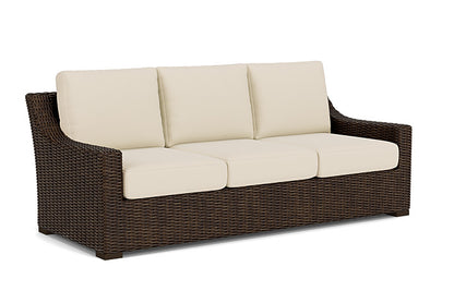 Lloyd Flanders - Mesa Sofa In Pecan Finish With Callen Pearl Fabric - 2980550862021 view 1