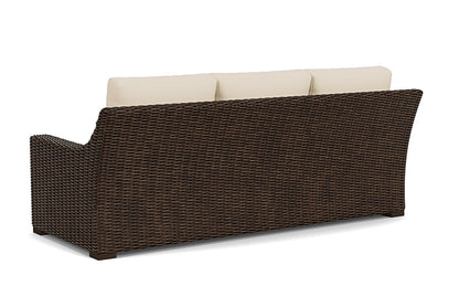 Lloyd Flanders - Mesa Sofa In Pecan Finish With Callen Pearl Fabric - 2980550862021 view 2