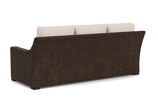 Lloyd Flanders - Mesa Sofa In Pecan Finish With Canvas Birds Eye Fabric - 298055086937 view 2