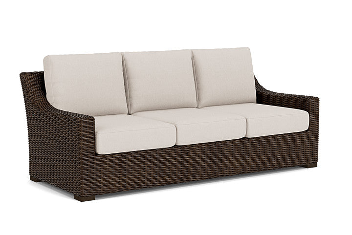 Lloyd Flanders - Mesa Sofa In Pecan Finish With Canvas Canvas Fabric - 298055086319 view 1