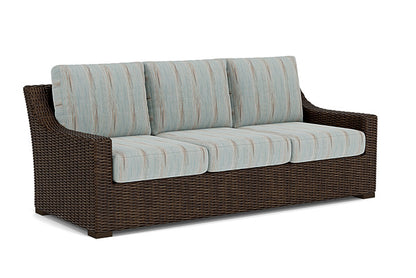 Lloyd Flanders - Mesa Sofa In Pecan Finish With Colorwave Mist Fabric - 2980550862072 view 1