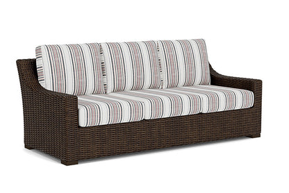 Lloyd Flanders - Mesa Sofa In Pecan Finish With Deering Cadet Fabric - 2980550862047 view 1