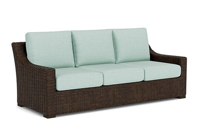 Lloyd Flanders - Mesa Sofa In Pecan Finish With Demo Mist Fabric - 298055086066 view 1