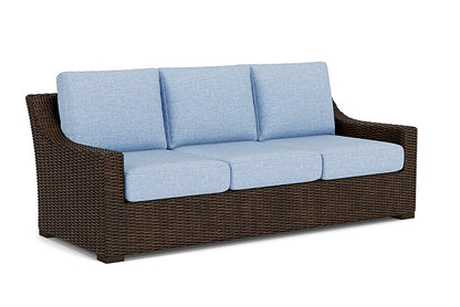 Lloyd Flanders - Mesa Sofa In Pecan Finish With Demo Skyway Fabric - 298055086065 view 1