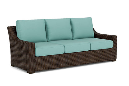 Lloyd Flanders - Mesa Sofa In Pecan Finish With Fife Aruba Fabric - 298055086748 view 1