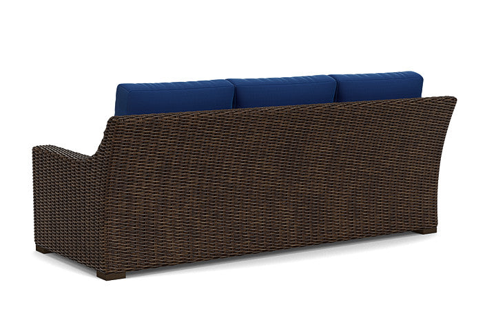 Lloyd Flanders - Mesa Sofa In Pecan Finish With Flagship Lapis Fabric - 2980550861813 view 2