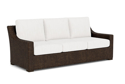 Lloyd Flanders - Mesa Sofa In Pecan Finish With Friendly Natural Fabric - 2980550862042 view 1