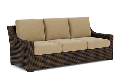 Lloyd Flanders - Mesa Sofa In Pecan Finish With Loveboat Saffron Fabric - 2980550862009 view 1