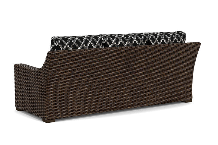 Lloyd Flanders - Mesa Sofa In Pecan Finish With Luna Onyx Fabric - 2980550862071 view 2