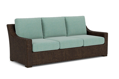 Lloyd Flanders - Mesa Sofa In Pecan Finish With Pavian Pool Fabric - 2980550862045 view 1