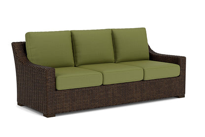 Lloyd Flanders - Mesa Sofa In Pecan Finish With Reflections Grass Fabric - 2980550862051 view 1