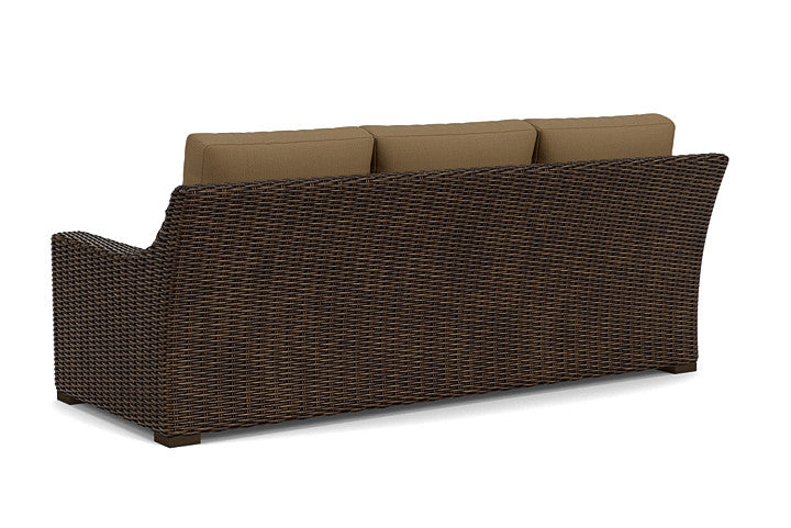 Lloyd Flanders - Mesa Sofa In Pecan Finish With Reflections Straw Fabric - 2980550862053 view 2