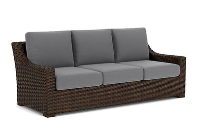 Lloyd Flanders - Mesa Sofa In Pecan Finish With Remy Graphite Fabric - 2980550862003 view 1