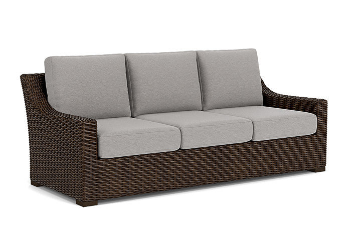 Lloyd Flanders - Mesa Sofa In Pecan Finish With Remy Shadow Fabric - 2980550862004 view 1