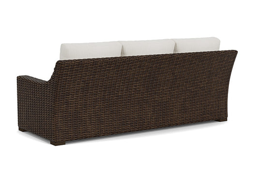 Lloyd Flanders - Mesa Sofa In Pecan Finish With Rollo Linen Fabric - 2980550862020 view 2