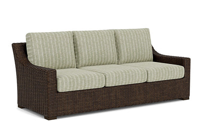 Lloyd Flanders - Mesa Sofa In Pecan Finish With Romulo Laurel Fabric - 2980550862049 view 1