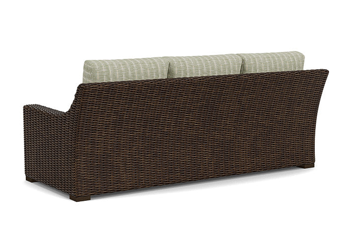 Lloyd Flanders - Mesa Sofa In Pecan Finish With Romulo Laurel Fabric - 2980550862049 view 2