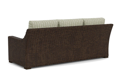 Lloyd Flanders - Mesa Sofa In Pecan Finish With Romulo Laurel Fabric - 2980550862049 view 2