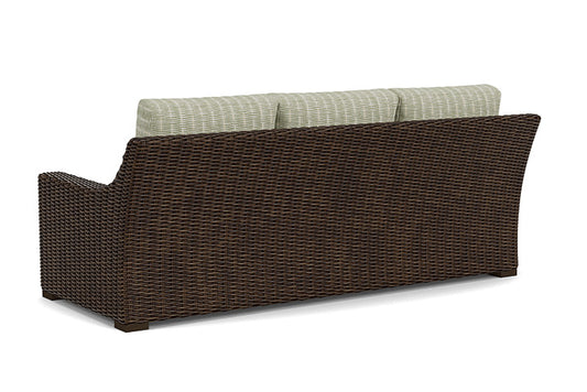 Lloyd Flanders - Mesa Sofa In Pecan Finish With Romulo Laurel Fabric - 2980550862049 view 2