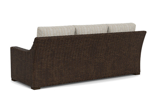Lloyd Flanders - Mesa Sofa In Pecan Finish With Romulo Mineral Fabric - 2980550862050 view 2
