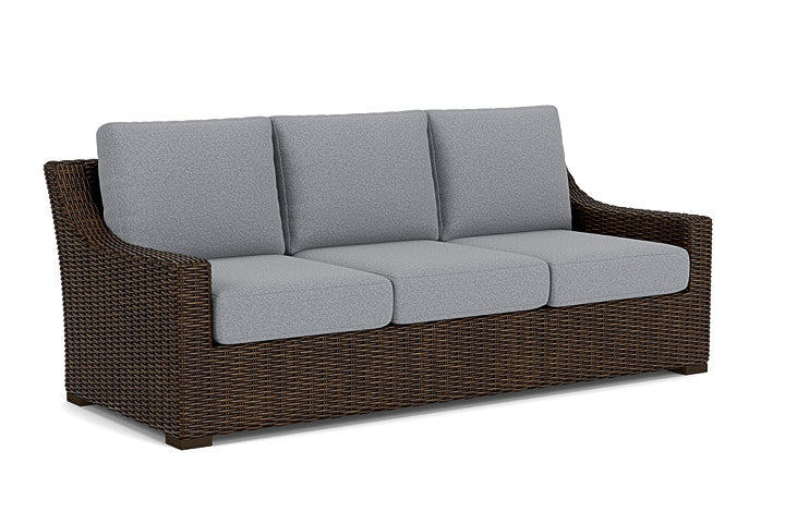 Lloyd Flanders - Mesa Sofa In Pecan Finish With Rumba Stonewashed Fabric - 2980550862006 view 1