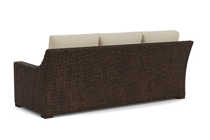 Lloyd Flanders - Mesa Sofa In Pecan Finish With Rumba Straw Fabric - 2980550862008 view 2
