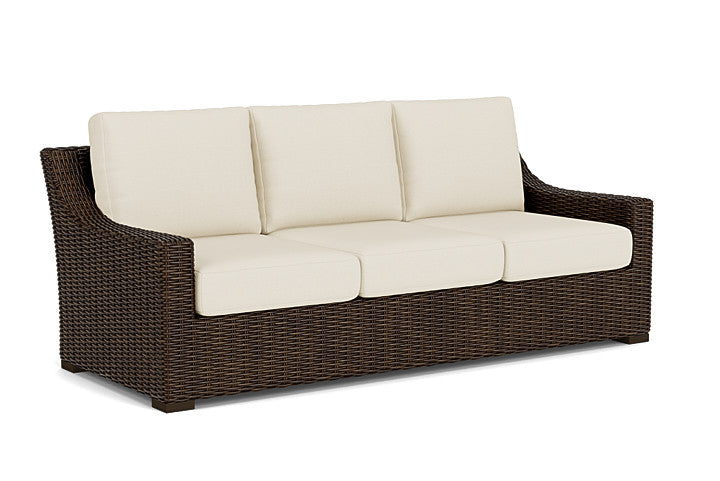 Lloyd Flanders - Mesa Sofa In Pecan Finish With Sailcloth Sailor Fabric - 298055086434 view 1