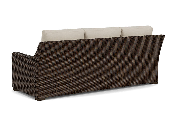 Lloyd Flanders - Mesa Sofa In Pecan Finish With Sandberg Flax Fabric - 2980550862027 view 2