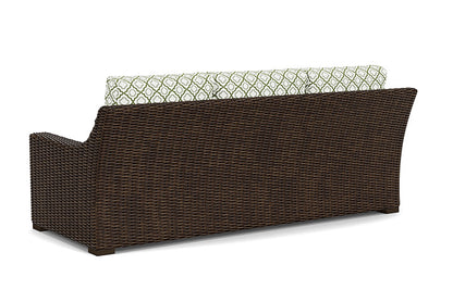 Lloyd Flanders - Mesa Sofa In Pecan Finish With Savannah Green Fabric - 2980550862064 view 2